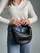 Женская сумка Bottega Veneta Nappa Intrecciato Mini Jodie Black Premium re-10571 фото 6