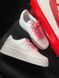 Мужские и женские кроссовки Nike Air Force 1 '07 "Rope Laces Pink" Premium re-126355 фото 5