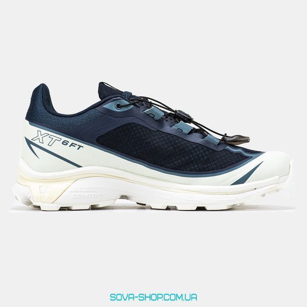 Чоловічі кросівки Salomon XT-6 FT Navy White фото