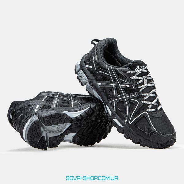 Чоловічі кросівки Asics Gel-Kahana 8 Gore-Tex Black White Grey фото