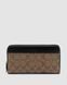 Кошелёк Coach Accordion Wallet In Signature Beige Premium re-126793 фото 4