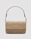 Жіноча сумка Coach Brynn Flap Crossbody In Signature Canvas Beige Premium re-129852 фото 4