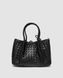 Жіноча сумка Bottega Veneta Small Pinacoteca Black Premium re-127889 фото 1
