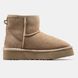 Жіночі зимові ботинки UGG Mini Platform Light Brown Premium re-9948 фото 3