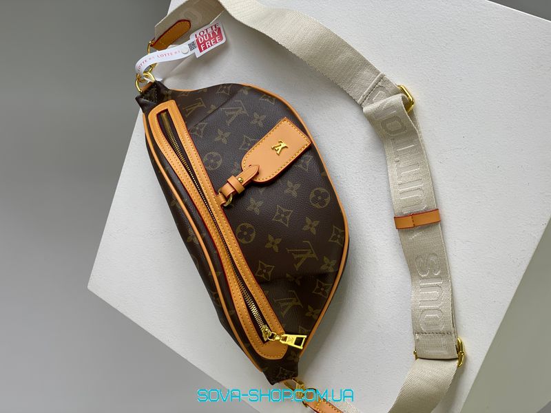 Жіноча бананка Louis Vuitton High Rise Monogram Bumbag Premium фото