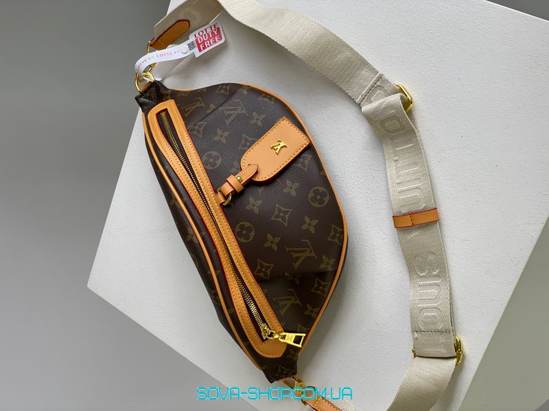 Женская бананка Louis Vuitton High Rise Monogram Bumbag Premium фото