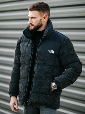 Двостороння зимня куртка THE NORTH FACE Black PREMIUM фото