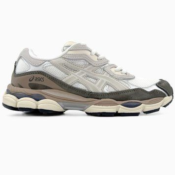 Жіночі та чоловічі кросівки Asics Gel-NYC Brown/Cream фото