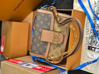 Женская сумка Louis Vuitton Dauphine MM Bag Premium фото