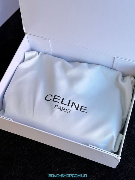 Жіноча сумка Celine Ava Triomphe Soft Bag in Smooth Calfskin Black Premium фото
