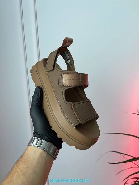 Женские сандали Ugg Goldenglow Sandals Brown Premium фото