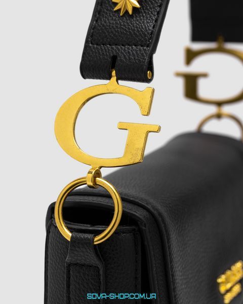 Женская сумка Guess Saddle Bag G Dream Black Premium фото
