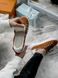 Зимние женские кроссовки с мехом Louis Vuitton TIME OUT ESCALE Beige re-5414 фото 7