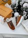 Зимние женские кроссовки с мехом Louis Vuitton TIME OUT ESCALE Beige re-5414 фото 3