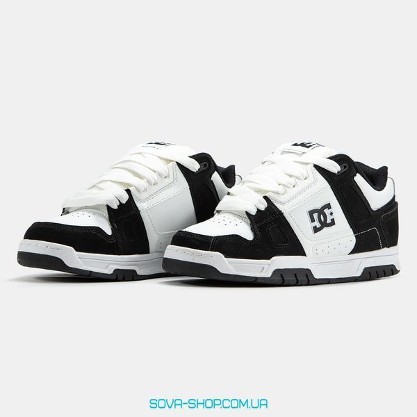 Мужские кроссовки DC Stag White Black Premium фото
