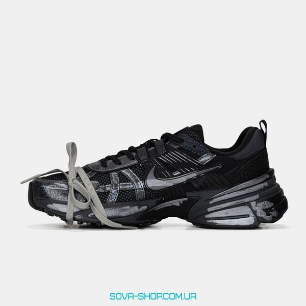 Мужские кроссовки Nike V2K Runtekk Custom Black Silver фото