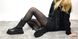 Зимние женские ботинки на флисе Bottega Veneta Black 13023 re-5387 фото 8