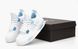 Жіночі баскетбольні кросівки Nike Air Jordan 4 White Blue re-126473 фото 5
