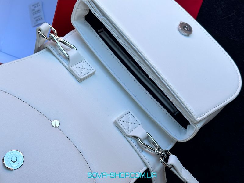 Жіноча сумка DIESEL 1DR Iconic Shoulder Bag White Premium фото
