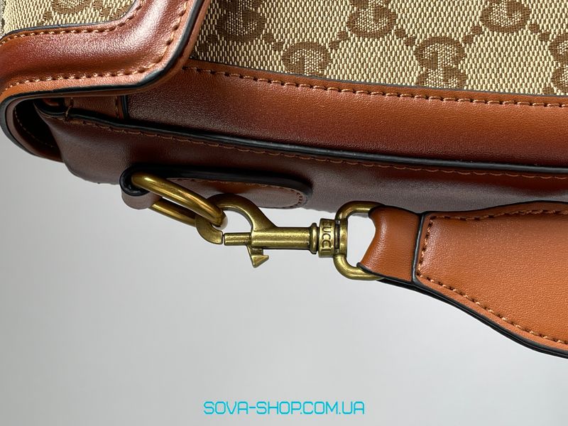 Жіноча сумка Gucci Lady Web GG Canvas Shoulder Bag Premium фото