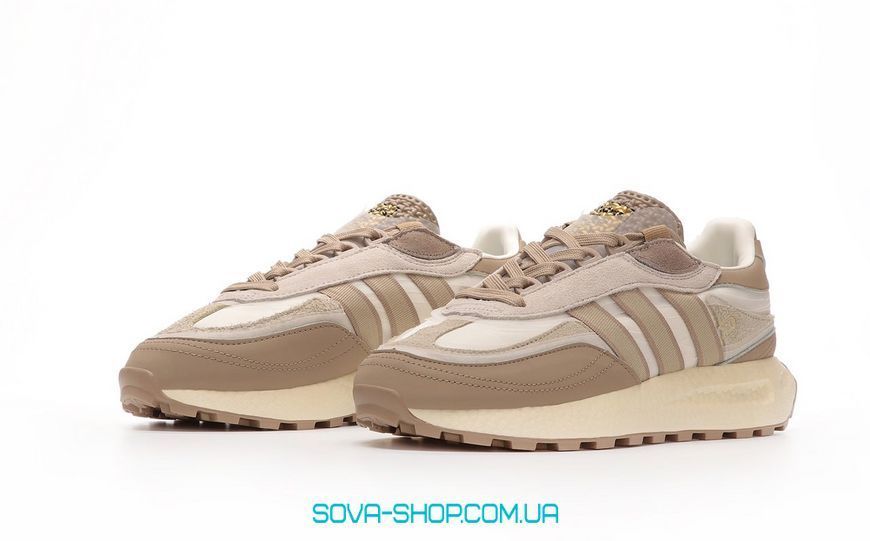 Мужские кроссовки Adidas Retropy E5 Beige Gold фото