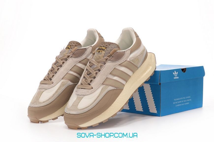 Мужские кроссовки Adidas Retropy E5 Beige Gold фото