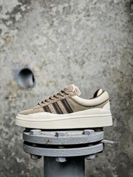 Жіночі кросівки Adidas Campus х Bad Bunny Brown фото