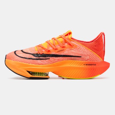 Чоловічі та жіночі кросівки Nike Air ZOOMX Alphafly Orange фото
