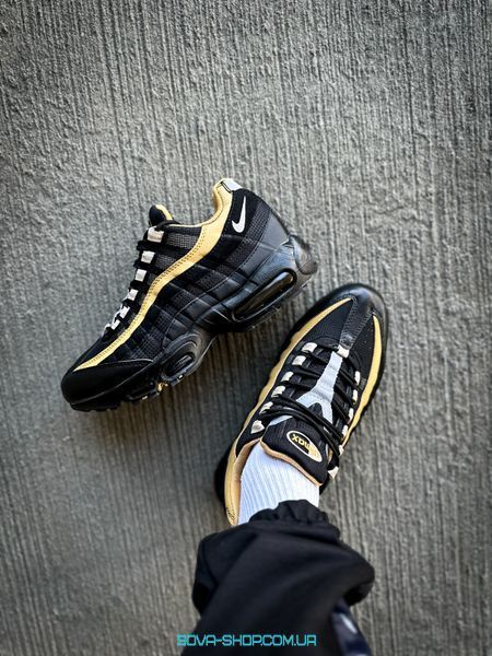 Чоловічі кросівки Nike Air Max 95 "Black Elemental Gold" фото