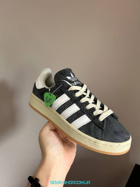 Чоловічі та жіночі кросівки Adidas Campus 00s x KORN Grey Premium фото