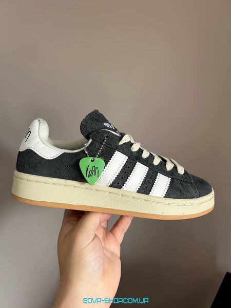 Мужские и женские кроссовки Adidas Campus 00s x KORN Grey Premium фото