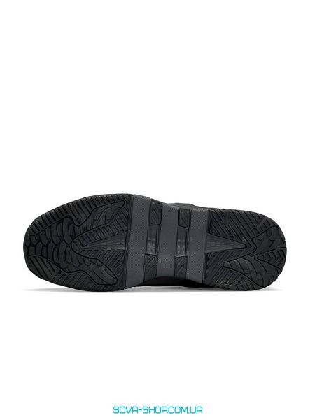 Чоловічі зимові кросівки Adidas Originals Niteball Men’s Gray Black Fur фото