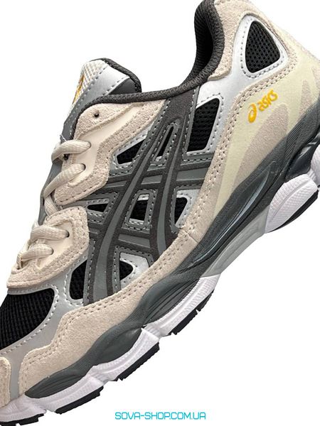 Женские кроссовки Asics Gel-NYC Black Beige Steel фото