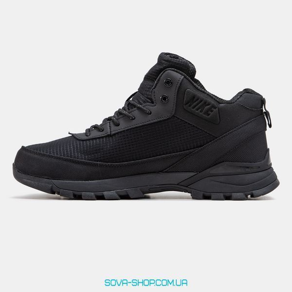 Мужские зимние кроссовки Nike Rivah Fur Gore-Tex Full Black фото