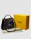 Жіноча сумка Fendi Black Leather Large Iconic Essentially Peekaboo Top Handle Premium re-11489 фото 1