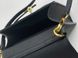 Женская сумка Hermes Small Crossbody Black/Gold Premium re-11428 фото 10