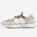 Женские кроссовки New Balance 327 Beige Brown Premium re-127781 фото 1
