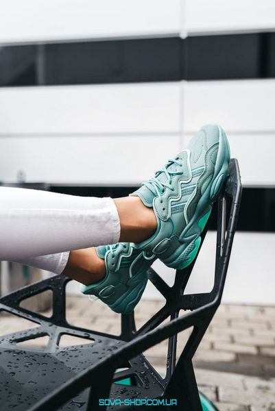 Жіночі кросівки Adidas Ozweego Mint Green фото