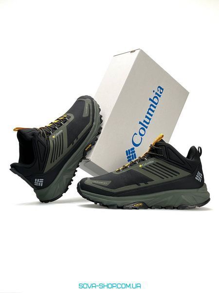 Чоловічі зимові кросівки Columbia Climawarm Khaki Fur фото