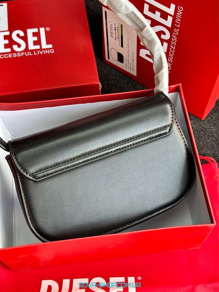 Жіноча сумка DIESEL 1DR Iconic Shoulder Bag Black Premium фото