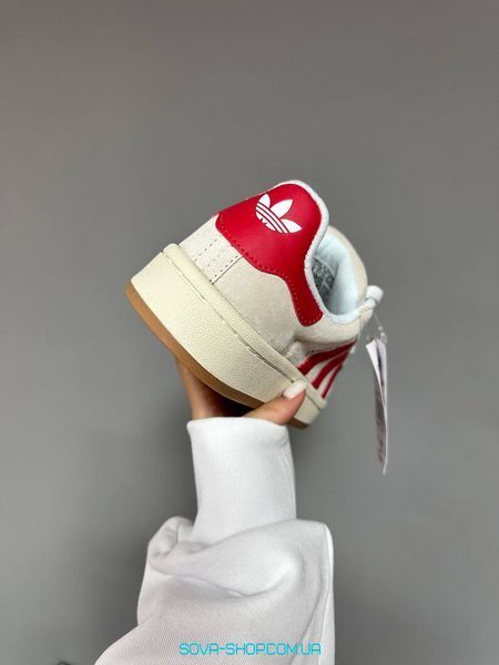 Жіночі кросівки Adidas Campus 00s Crystal / Scarlet фото