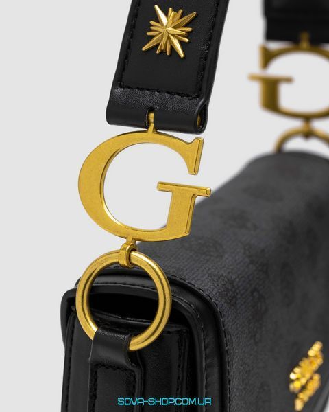 Женская сумка Guess Saddle Bag G Dream Blue Premium фото
