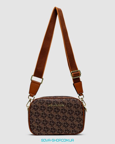 Жіноча сумка Michael Kors Camera Bag Brown Premium фото