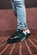Чоловічі кросівки Adidas Niteball Black White Green re-5646 фото 2