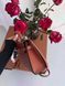 Жіноча сумка Hermes Mini Kelly 20 Bag Brown / Silver Premium re-128192 фото 6