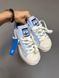 Жіночі кросівки Adidas Superstar Bonega &laquo;BLUE/CREAM&raquo; re-9672 фото 6