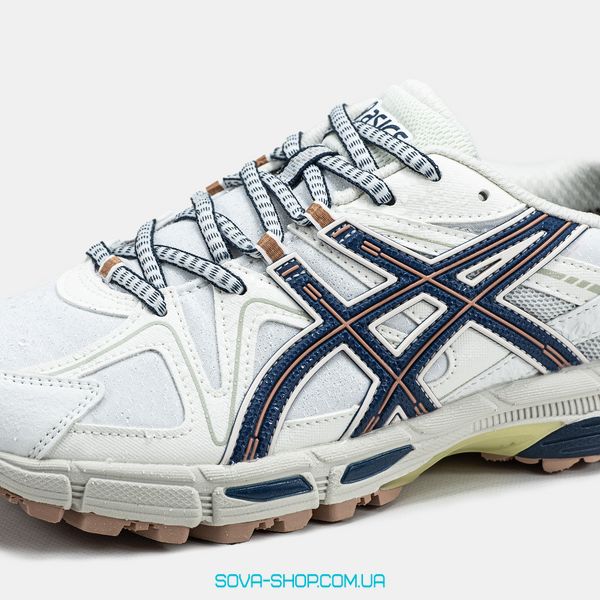 Чоловічі кросівки Asics Gel-Kahana 8 Gore-Tex White Beige Blue фото