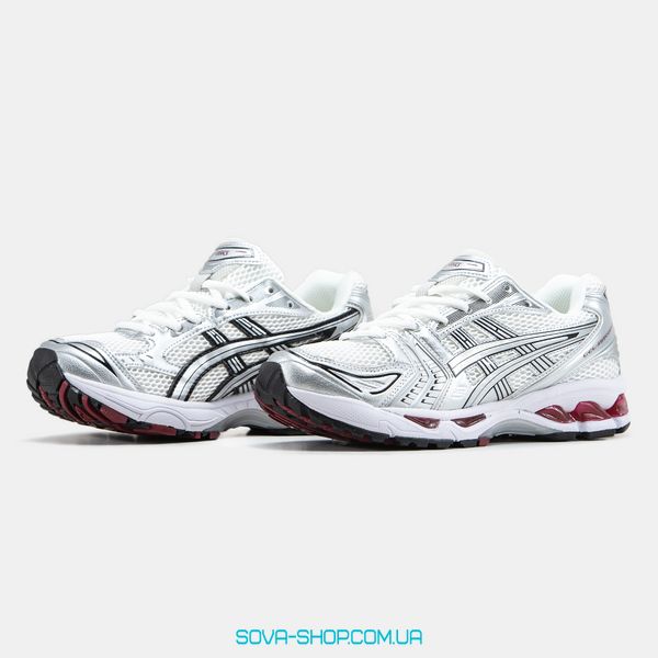 Мужские кроссовки Asics Gel-Kayano 14 Silver White Wine фото