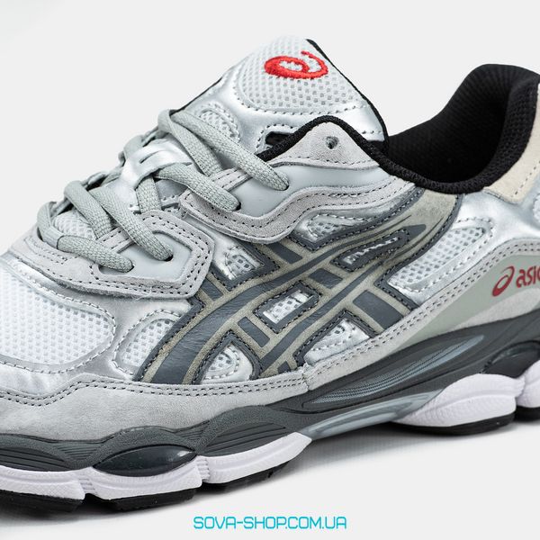 Мужские кроссовки Asics Gel NYC 'White Steel Grey' фото