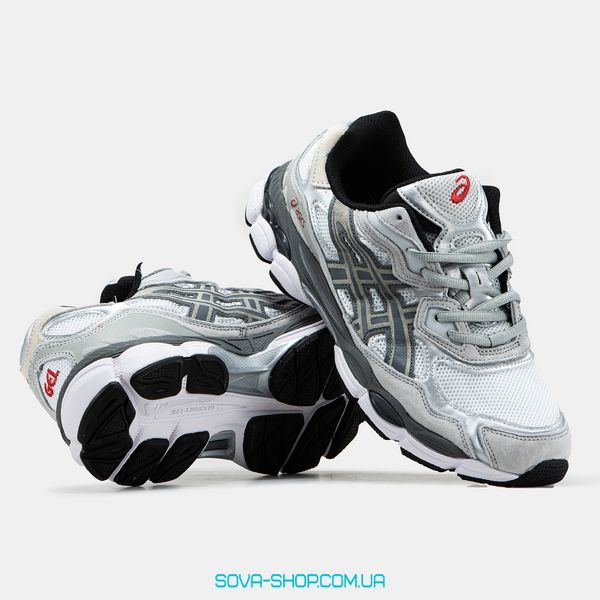 Мужские кроссовки Asics Gel NYC 'White Steel Grey' фото